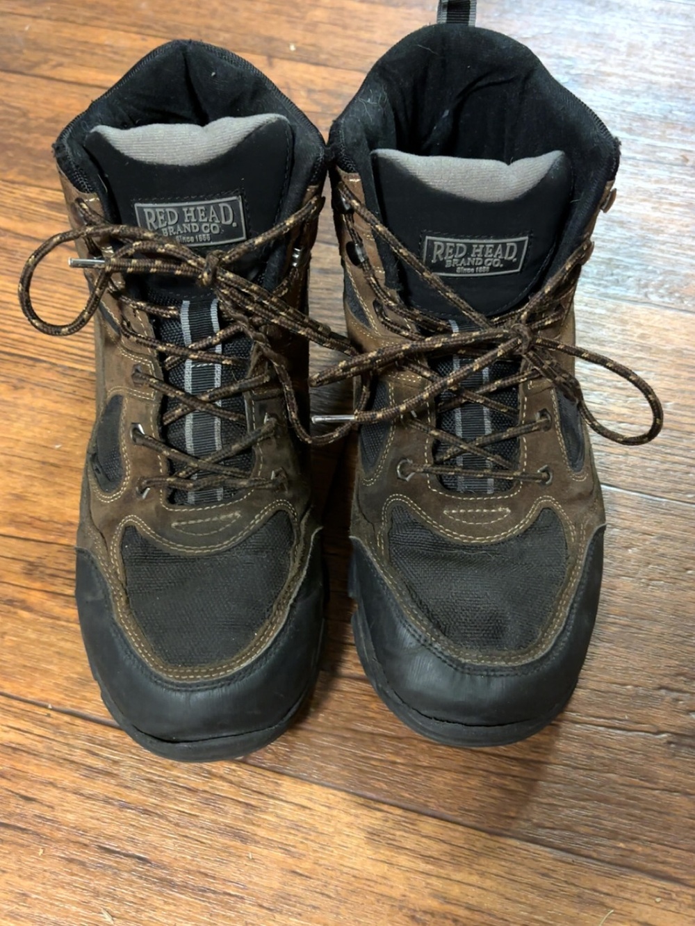 RedHead Brown and Black Men's Outdoor Hiking Boots